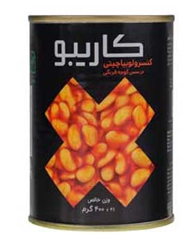 کنسرو لوبیاچیتی کاریبو 380گرمی